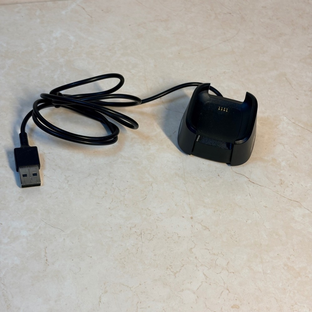 Fitbit Blaze USB Charging Cable Replacement Dock Cradle Black Smartwatch Charger